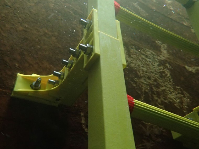 FRP Ladder bracket - Water quality improving products | TAG Diving