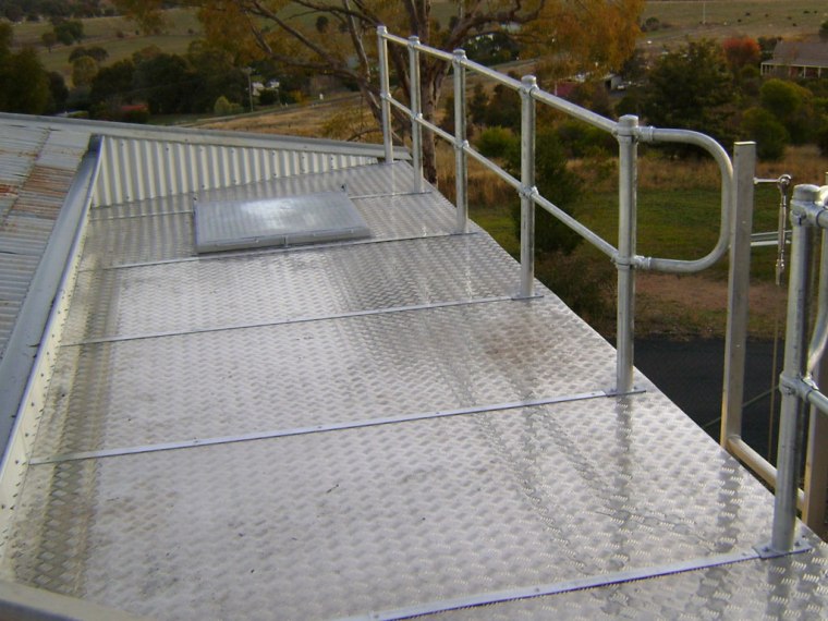 Potable water reservoir custom platforms and entry hatches | TAG