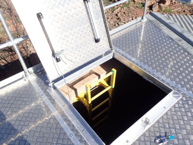 Entry hatch potable water reservoir custom platforms and entry hatches | TAG